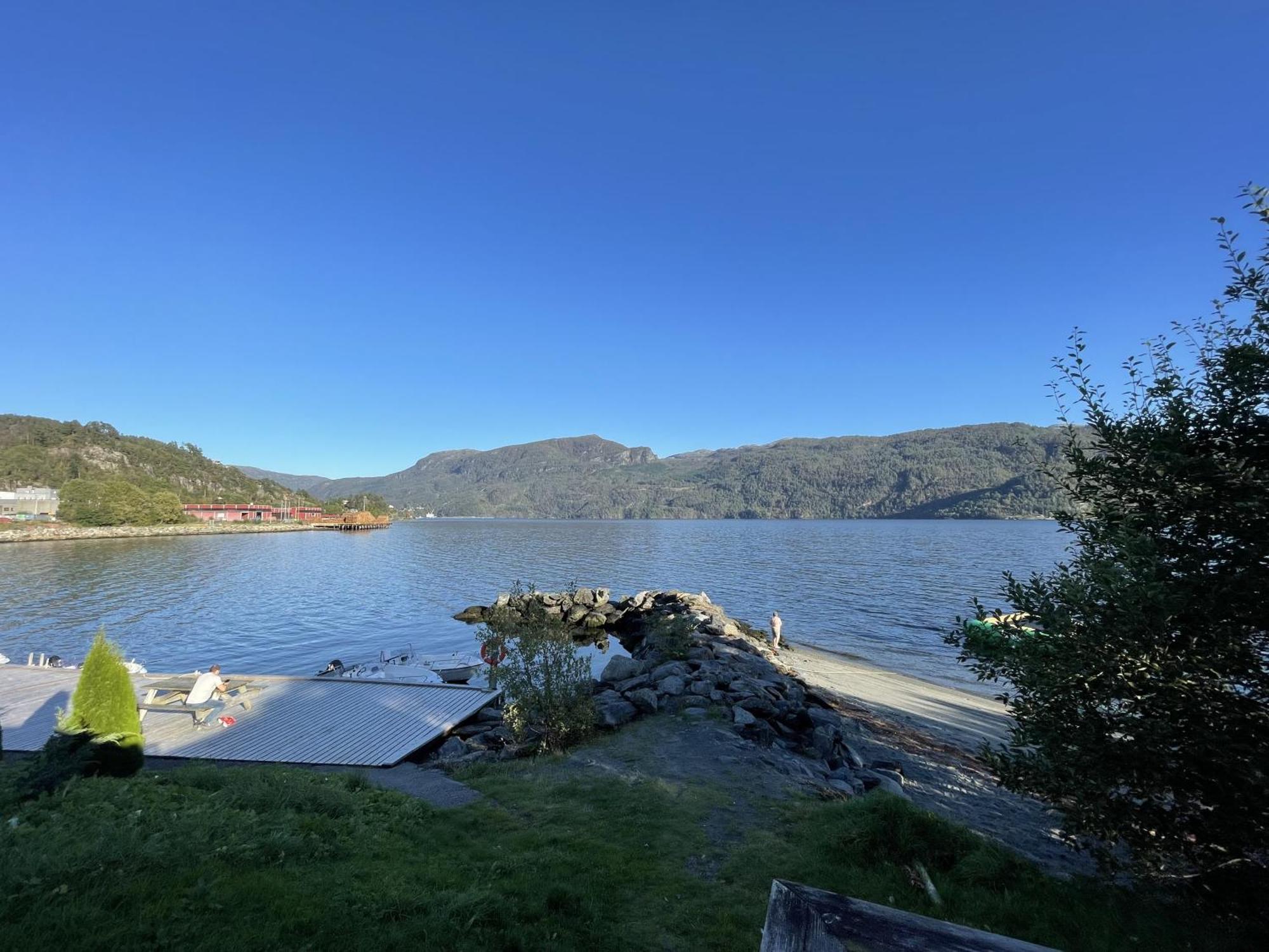 Sauda Fjord Camping Saudasjoen Екстер'єр фото
