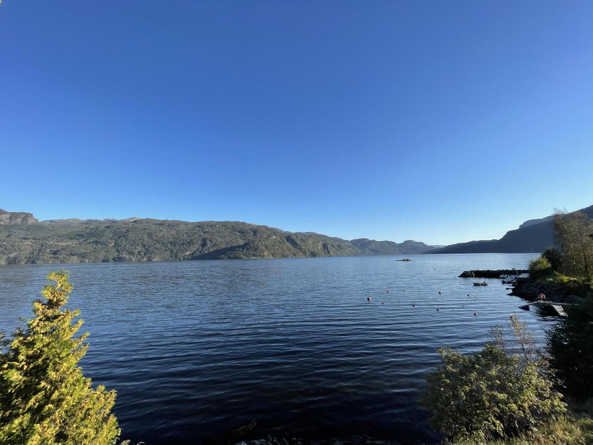 Sauda Fjord Camping Saudasjoen Екстер'єр фото