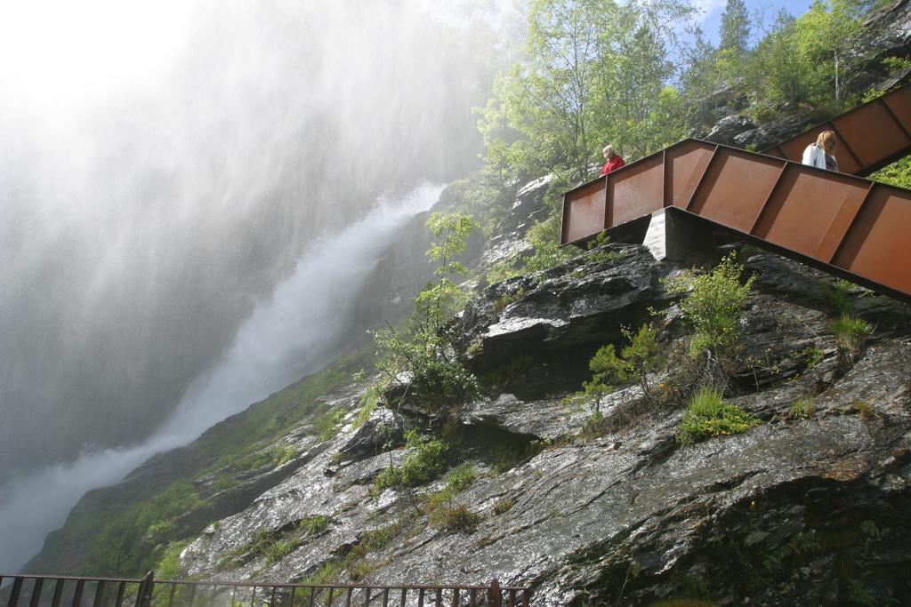 Sauda Fjord Camping Saudasjoen Екстер'єр фото